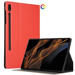 Samsung Galaxy Tab S8 Ultra Кожен Калъф и Протектор