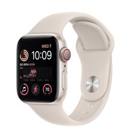 Apple Watch SE2 GPS + Cellular 40mm Starlight Aluminium Case Смарт Часовник