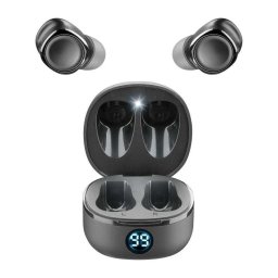 Cellularline AQL Evade 2, TWS, Черни Bluetooth слушалки