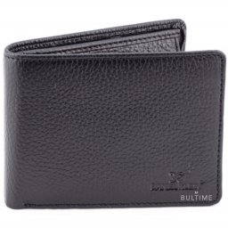 DANIEL KLEIN DKW3050-01 Черен, Мъжки Портфейл от Естествена Кожа