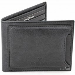 DANIEL KLEIN DKW3030-01, Черен Мъжки Портфейл от Естествена Кожа
