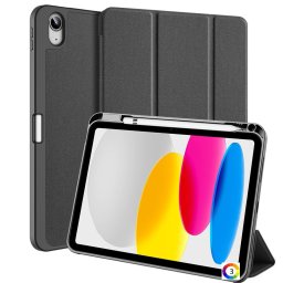 DUX DUCIS Domo Series Case за iPad (2025) / 10.9 (2022) с Протектор | Авто Включване, Три-сгъваем Станд | Черен, Тъмносин, Розов