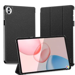 DUX DUCIS Калъф за Pad 10 | Протектор | PU +TPU Stand, Auto Wake/Sleep |Цвят: Черен, Тъмносин