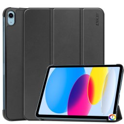 ENKAY HAT PRINCE Удароустойчив калъф за Apple iPad (2025) / 10.9 (2022)- Протектор, Тристепенен стенд, PU Кожа + PC