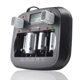 EVERACTIVE NC900U Universal Charger NIMH R6,03,14,20,22 с микропроцесор Зарядно Устройство