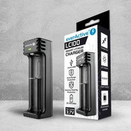 EverActive LC-100 Зарядно устройство за LiIon батерии 3,7v CR18650,CR123,14500 1 гнездо USB micro