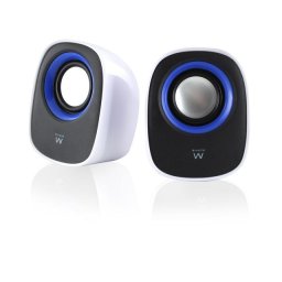 Ewent EW3513, USB, 2.0, 2.5W x 2, Тонколони 2.0
