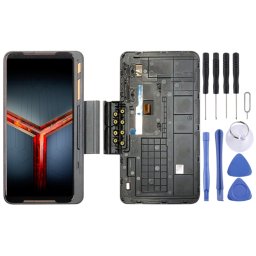 Game Expansion LCD Дисплей и Тъч Скрийн с Рамка за Asus ROG Phone II ZS660KL