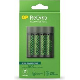 GP M451-270AAHCE-EB4, 4 AA, NiMH, 2700mAh, FAST Зарядно Устройство