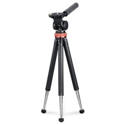 HAMA Traveller Pro, за смартфони, GoPros,фото камери, 106 см, 2D, Черен Трипод