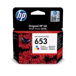 HP 653 Tri-color Original Ink Advantage Cartridge Пълнител