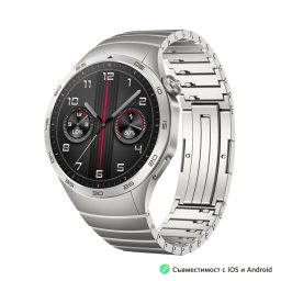 Huawei GT4 Phoinix-B19M (Male), Stainless Смарт Часовник