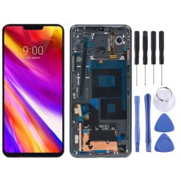 LCD Дисплей и Тъч Скрийн с Рамка за LG G7 ThinQ / G710/ G710EM /G710PM / G710VMP