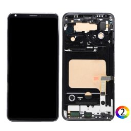 LCD Дисплей и Тъч Скрийн с Рамка за LG V30