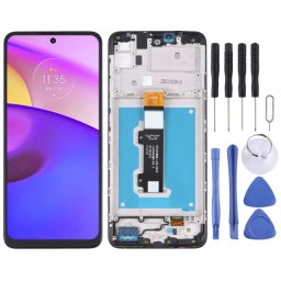 LCD Дисплей и Тъч Скрийн с Рамка за Motorola Moto E40