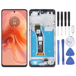 LCD Дисплей и Тъч Скрийн с Рамка за Motorola Moto G04