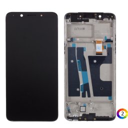LCD Дисплей и Тъч Скрийн с Рамка за OPPO A73