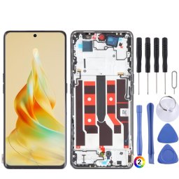 LCD Дисплей и Тъч Скрийн с Рамка за OPPO Reno8 T 5G