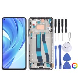 LCD Дисплей и Тъч Скрийн с рамка за Xiaomi Mi 11 Lite 4G