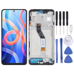 LCD Дисплей и Тъч Скрийн с рамка за Xiaomi Redmi Note 11 (China) 21091116AC / Poco M4 Pro 5G 21091116AG, MZB0BGVIN / Redmi Note 11S 5G