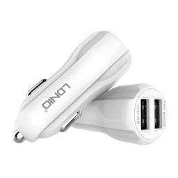LDNIO C331 Зарядно за Автомобил 12V - 24V 3.4A 2 USB Порта
