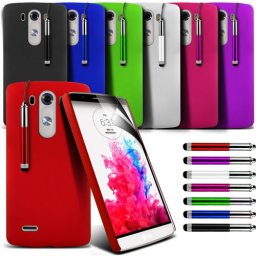 LG G3 D855 Твърд Капак + Протектор и Стилус