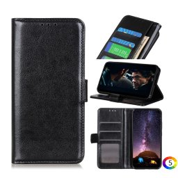 LG G8X ThinQ Magnetic Wallet Кожен Калъф и Протектор