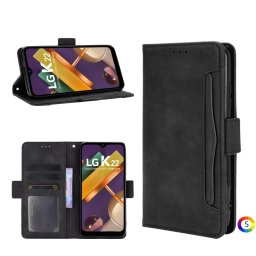 LG K22 Wallet Калъф и Протектор