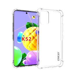 LG K42/K52/K62/Q52 Удароустойчив ENKAY Силиконов Калъф