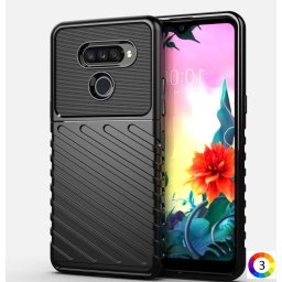 LG K50S Удароустойчив Twill Texture Калъф и Протектор
