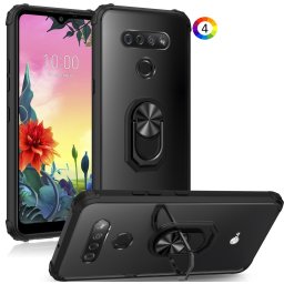 LG K51 Удароустойчив Ring Holder Калъф и Протектор