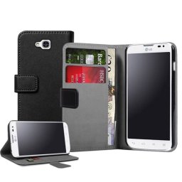 LG L90 D405 / L90 Dual D410 Wallet Кожен Калъф + Скрийн Протекто