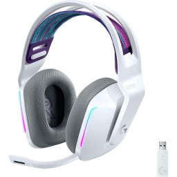Logitech G733, White Геймърски слушалки