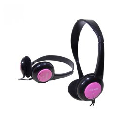 MAXELL KIDS (ML-AH-KIDS-PINK) Детски слушалки розови | Малки, удобни с контрол на звука