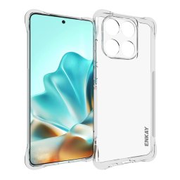 Motorola Edge 60 5G / Motorola Edge 60s 5G / Motorola Edge 60 Fusion 5G Прозрачен Удароустойчив Калъф ENKAY с Анти-Приплъзване + Скрийн Протектор