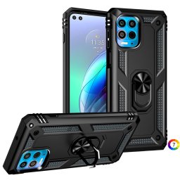 Motorola Edge S / Moto G100 Удароустойчив Ring Holder Калъф и Протектор
