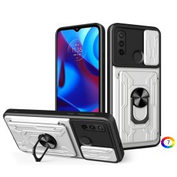 Motorola G Pure Удароустойчив Ring Holder Калъф и Протектор