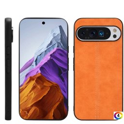 Motorola Google Pixel 9 Pro XL Удароустойчив Sewing Cow Pattern Калъф и Скрийн Протектор
