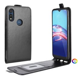 Motorola Moto E (2020) Flip3 Кожен Калъф и Протектор