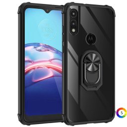 Motorola Moto E (2020) Удароустойчив Ring Holder Калъф и Протектор
