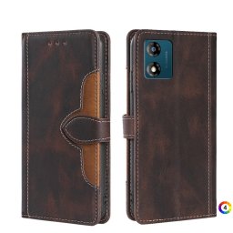 Motorola Moto E13 4G Magnetic Wallet Калъф и Протектор