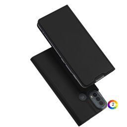 Motorola Moto E20 / E30 / E40 DUX DUCIS Кожен Калъф и Протектор