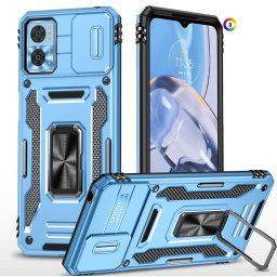 Motorola Moto E22 / E22i Удароустойчив Ring Holder Калъф и Протектор