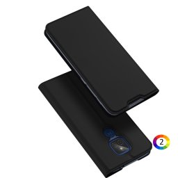 Motorola Moto G9 Play/Moto E7 Plus DUX DUCIS Кожен Калъф и Протектор