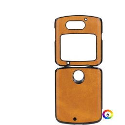 Motorola Moto Razr 5G View Window Кожен Калъф и Стилус