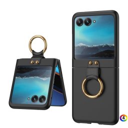 Motorola Razr 40 Ultra Удароустойчив Ring Holder Калъф и Протектор