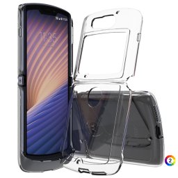 Motorola Razr 5G Удароустойчив TPU Калъф и Протектор