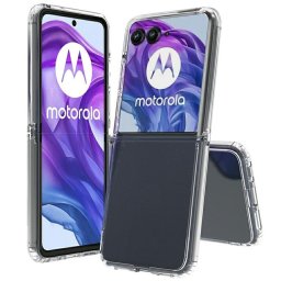 Motorola Razr 60 Ultra / Razr Ultra 2025 TPU + Акрил Прозрачен Калъф и Протектор