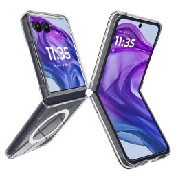 Motorola Razr 60 Ultra 5G Magnetic Case TPU+Acrylic / MagSafe Удароустойчив Калъф и Протектор