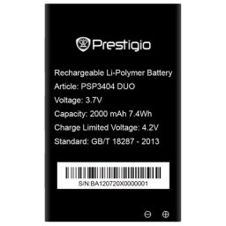 Prestigio PSP3404 DUO Батерия за Prestigio MultiPhone PSP3404 DU